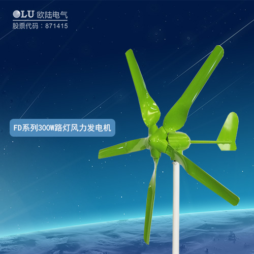 FD系列300W路燈風(fēng)力發(fā)電機(jī)