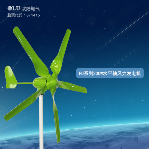 FD系列300W水平軸風力發(fā)電機
