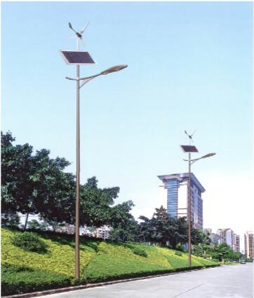 風光互補路燈系統設計方案（一套電源一個燈）